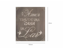 QUADRO O AMOR FAZ
