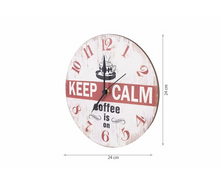 RELÓGIO DE PAREDE KEEP CALM